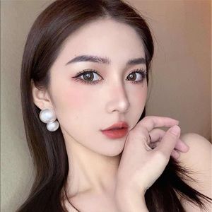 Pearl all-match earrings